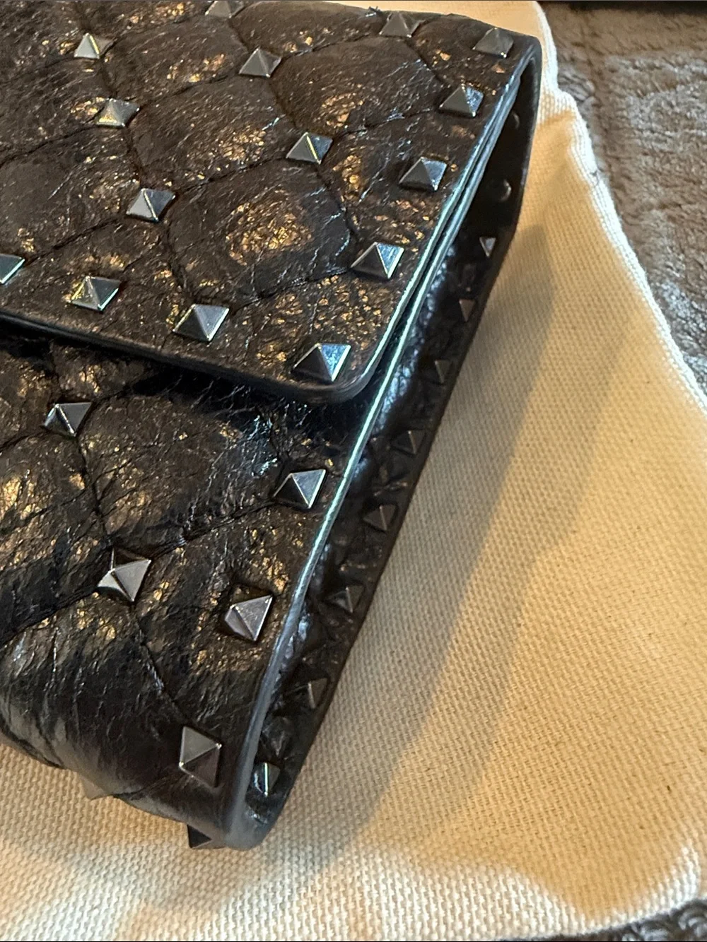 Valentino Garavani black quilted